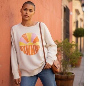 Wildfox Sunning Fiona Crew Sweatshirt